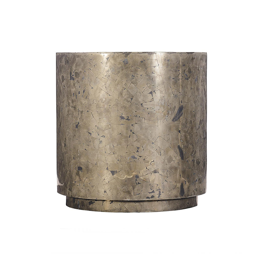 Pyrite Drum Table / Side Table