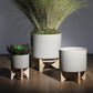Trevor 10" Planter With Stand