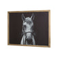 Wood Framed Wall Decor with Horse